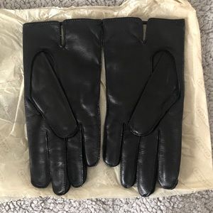 Coach genuine leather gloves (L)